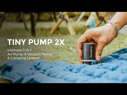 FLEXTAIL TINY PUMP 2X-Ultimate 3-in-1 Outdoor Pump with Camping Lamp